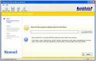 PST to NSF Converter screenshot
